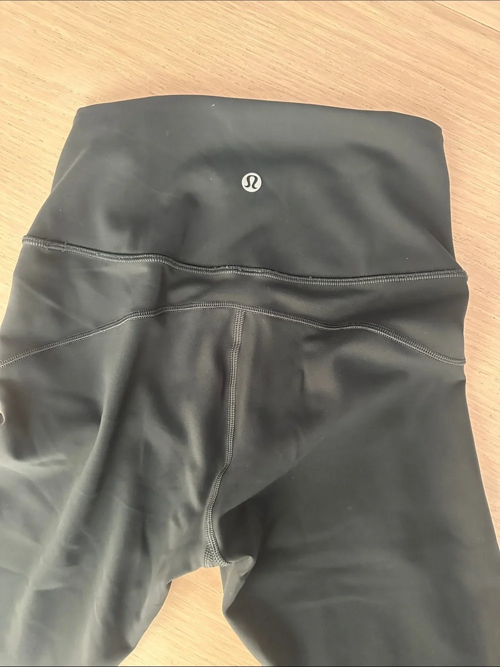 lululemon In Movement Tight 7/8 Dark Green sz 4